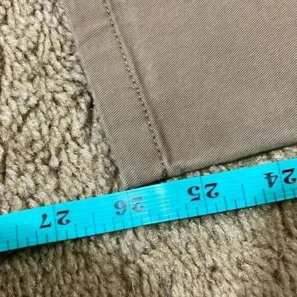 Gap Pants Size 2 Womens Beige Khaki Career Work Stretch Mid Rise Skinny Mini - Picture 4 of 8